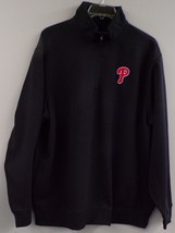 MLB Philadelphia Phillies &quot;P&quot; Baseball Mens 1/4 Zip Pullover XS-4XL, LT-... - £26.80 GBP+