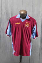 West Ham United Jersey (VTG) - 1997 Home Jersey by Pony - Men&#39;s Large - £51.77 GBP