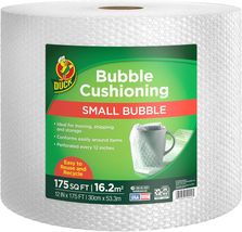 Brand Small Bubble Cushioning Wrap for Moving &amp; Shipping - 175 FT Bubble... - $47.17