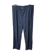 LANDS END XL 40-42 Blue Green Paisley Lightweight Pajama Lounge Pants - $17.61