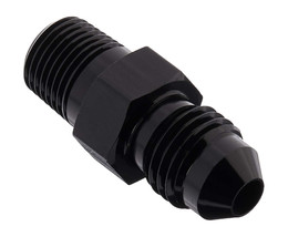 1/8&quot; Npt Male To AN4 Male Adapter Fitting Black Rh - £5.53 GBP