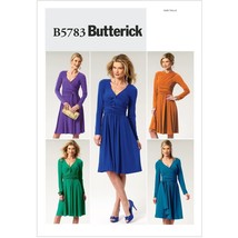 Butterick Sewing Pattern 5783 Dress Misses Size XS-MED UNCUT - $8.99