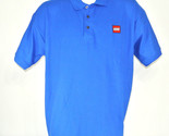 LEGO Legoland Uniform Polo Shirt Blue Size M Medium NEW - $25.49