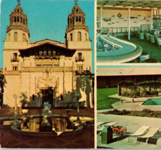 Vintage 1960s San Simeon Lodge California Multi-View Unposted Panorama Postcard - £9.68 GBP