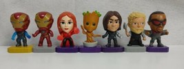 McDonalds Marvel Avengers Endgame Happy Meal Toys Lot of 7 Pcs Iron Man,Wanda Gr - £9.18 GBP