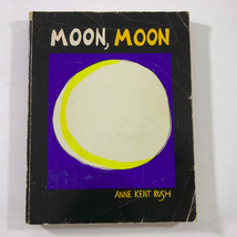 1976 Rare 1st Edition Moon Moon by Anne Kent Rush Paperback 415 pages - £39.56 GBP