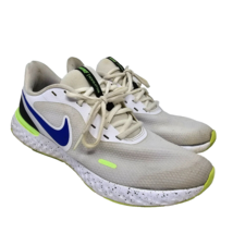 Nike Revolution 5 Men&#39;s Size 9.5 CW5846-100 White Running Shoes Sneakers - $34.24