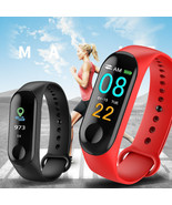 OLED Display Unisex Sport Smart Bracelet Watch Fitness Wristband Bluetoo... - €18,72 EUR