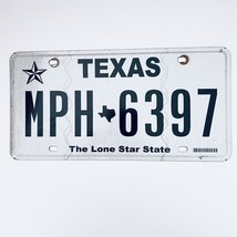  United States Texas Lone Star Passenger License Plate MPH 6397 - £13.25 GBP