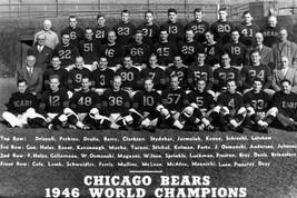 1946 CHICAGO BEARS 8X10 TEAM PHOTO FOOTBALL PICTURE NFL WORLD CHAMPS - $4.94