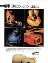 Yamaha 1998 FG series acoustic guitar ad FG-432S FG-412-12 FG-422 FGX-412C - £3.38 GBP