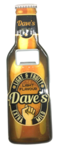 Dave&#39;s Dave Gift Idea Fathers Day Personalised Magnetic Bottle Opener ⭐⭐⭐⭐⭐ - £4.84 GBP