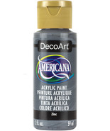 Americana Acrylic Paint 2oz Zinc  Opaque - $6.36