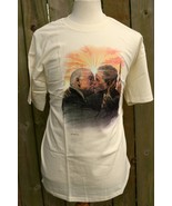 NOS 2006 Beefy Alex Cross Bush Cheney Kissing Graphitti T Shirt - MULTIP... - $98.03 CAD+