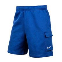 Nike AS Korea NSW Club BB Cargo Shorts Men&#39;s Pants Fleece Asia-Fit FJ7337-418 - £67.70 GBP