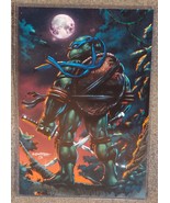 Teenage Mutant Ninja Turtles Leonardo Glossy Print 11x17 In Hard Plastic... - £19.69 GBP