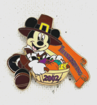 Disney 2002 12 Months Of Magic Thanksgiving 2002 Pilgrim  Mickey Mouse P... - $10.40