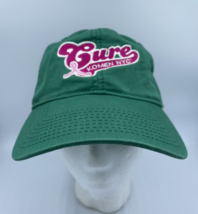 Cure Hat Girl By The Game Komen NYC Adjustable Ladies Cap Green Pink - $8.79