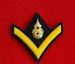 Royal Thai Army Rank Private First Class, Pfc.Uniform Soldier Thailand M... - $6.80