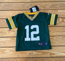 Nike NWT Kid’s Aaron Rodgers Jersey shirt Size 3T Green DQ - £19.78 GBP
