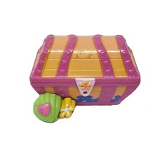 My Little Pony G3 Magnetic Pink &amp; Orange Treasure Chest Opens / Closes Hasbro - £11.39 GBP