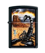 Zippo Lighter - Mazzi Scorpion Black Matte - 852921 - £26.41 GBP