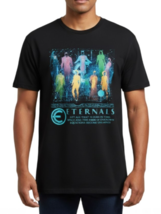 Mad Engine Marvel Eternals T-Shirt NWT Mens Small Black Uni-Mind Graphic... - $15.14