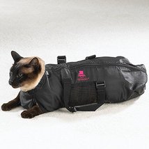 Heavy Duty Mesh Cat Grooming Bathing Restraint Bag 3 Sizes &amp; Vet Sets Av... - $25.55