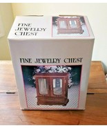 Vintage King Importing Inc. Fine Wood 2-Open Door 1 Drawer Jewelry Chest... - £23.32 GBP