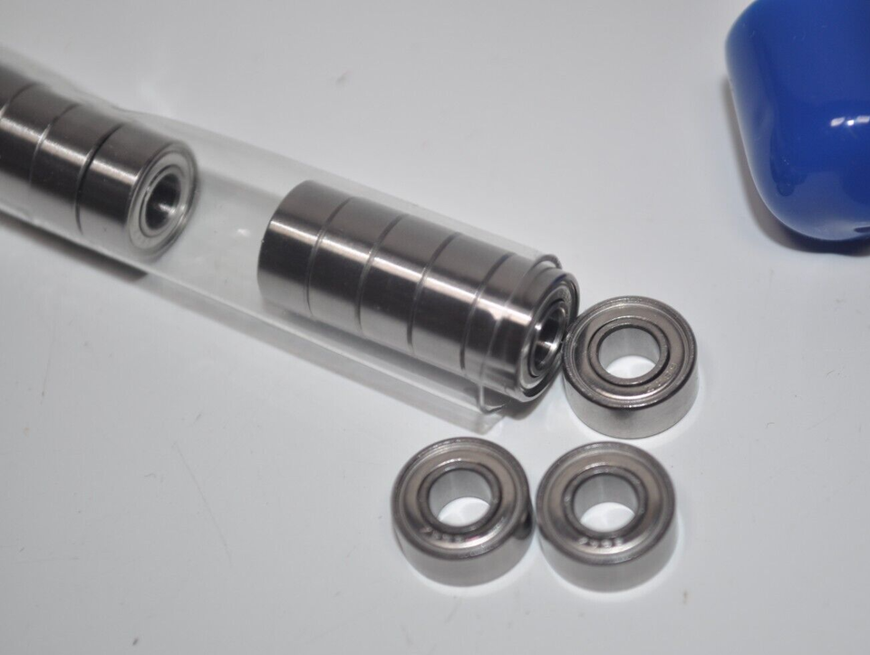 Tube of 38 NEW 684ZZ Deep Groove Double Shielded Ball Bearing 4mm x 9mm ... - $29.69
