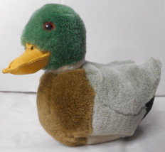 2001 K&amp;M Mallard Duck Plush Small Stuffed Green Head Bird 7&quot; Soft Toy NO SOUND - £7.77 GBP