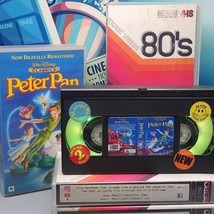 Peter Pan, Classic Retro VHS Tape Night Light, table lamp stunning L@@K Or pick  - £14.93 GBP