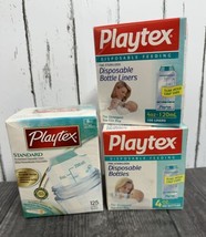 Playtex Standard 8oz and 4 oz Baby Bottle Disposable Liners Soft Collaps... - $43.65