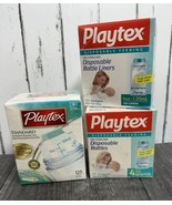 Playtex Standard 8oz and 4 oz Baby Bottle Disposable Liners Soft Collaps... - €37,46 EUR