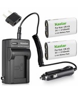 Kastar CRV3 Battery 2-Pack and Charger for Kodak CR-V3 EasyShare C310 C5... - £25.15 GBP