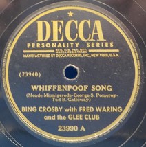 Bing Crosby 78 Whiffenpoof Song / Kentucky Babe SH3D - £5.61 GBP