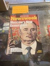 Newsweek Magazine March 25, 1985 Moscow’s New Generation - £7.71 GBP