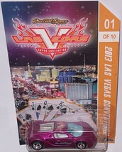 Pink Bugatti Veyron Custom Hot Wheels 2013 Vegas Super Toy Convention w/... - £86.46 GBP