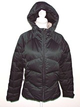 Womens Columbia Thermal Comfort Omni Heat Hooded Puffer Jacket Sz S Flaw Save Me - $47.20