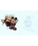 Jon Pinto Original SIGNED Art Walt Disney Mickey Mouse Disney Air &amp; T Sh... - $2,810.69 MXN