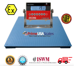 OP-900B-EX NTEP 4′ X 5′ Certified Explosion Proof Floor Scale 2,500 lb Capacity - £4,155.85 GBP