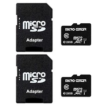 Micro Center 128GB Class 10 MicroSDXC Flash Memory Card with Adapter for Mobile  - £39.31 GBP