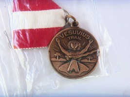 Vintage Boy Scout Brass Medal Vesuvius Trail Ohio - £15.42 GBP