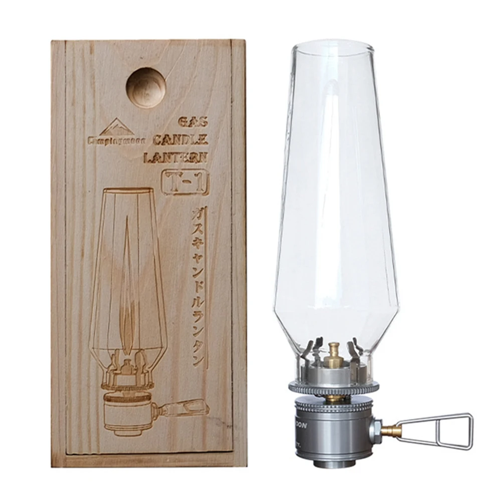 1pc CAMPINGMOON Candle Lamp Detachable Gas Lamp Tent Lantern Light Camping - £31.52 GBP