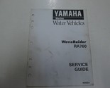 1997 Yamaha Marino Acqua Veicoli Waveraider RA760 Servizio Guida Manuale... - £17.93 GBP