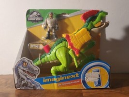 Jurassic World Imaginext Dilophosaurus Dinosaur Launch Venom Playset Park - £29.03 GBP