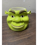 Vintage Shrek 3-D Face Ceramic Coffee Mug by Galerie TOO CUTE!! - $34.09 CAD