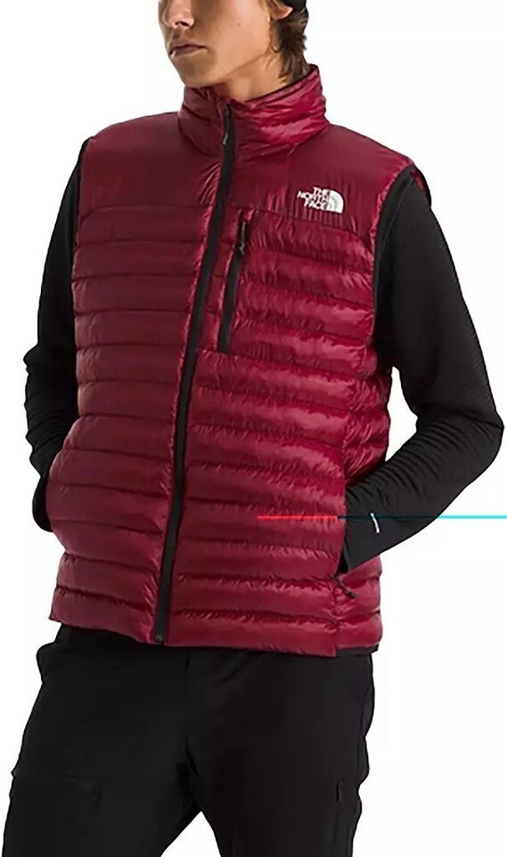 The North Face Terra Peak Insulated Vest Beetroot NF0A89VC1IX Men’s Size M - $129.99