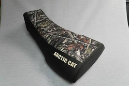 Arctic Cat 250 300 Seat Cover 1995 To 2001 Arctic Logo Camo Black ATV Seat Cover - £29.85 GBP