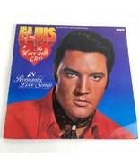 Elvis Presley Romantic Love Songs Vinyl Record Album German Import Vinta... - $40.84 CAD